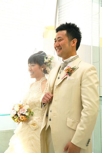 ブライダル写真 撮影場所 横浜 結婚式場 チャペル４