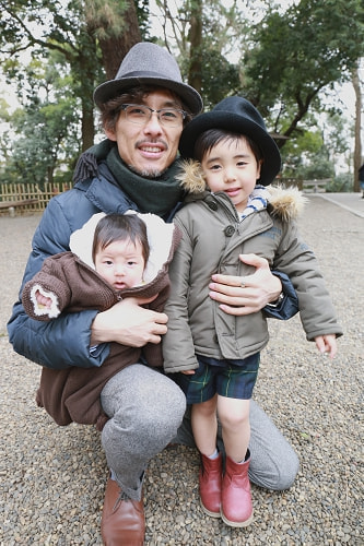 お宮参り写真 撮影場所 世田谷八幡宮 ハット