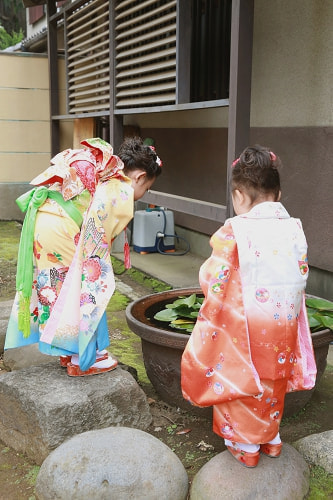 七五三写真 撮影場所 品川区 品川神社7