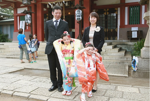 七五三写真 撮影場所 品川区 品川神社12