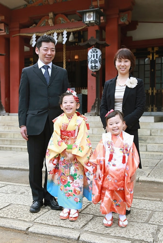 七五三写真 撮影場所 品川区 品川神社13