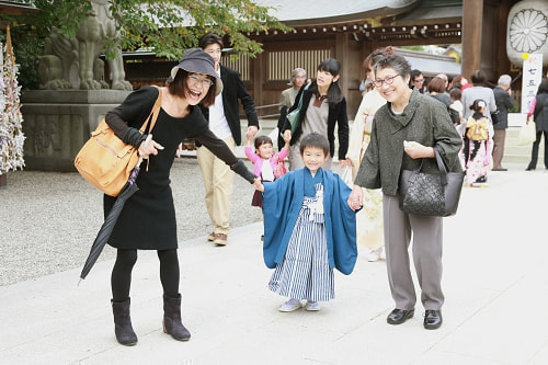 七五三写真 撮影場所 寒川神社1