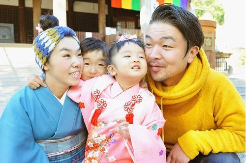 七五三写真 撮影場所 美容室、中山法華経寺15