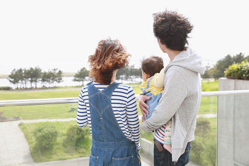 葛西臨海公園 家族写真