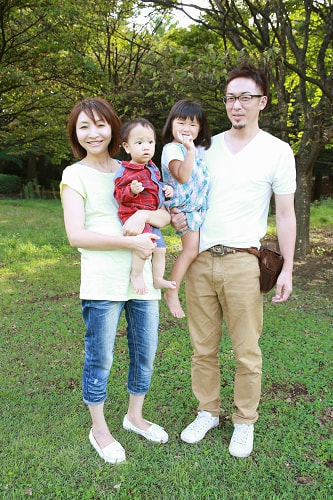 根岸森林公園 家族写真