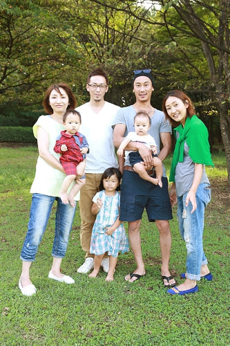 根岸森林公園 家族写真