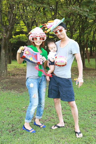 根岸森林公園 家族写真