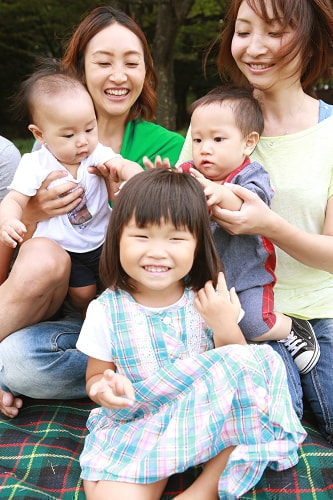 根岸森林公園 家族写真