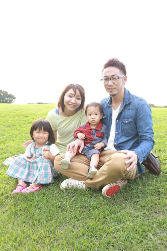 根岸森林公園 家族写真