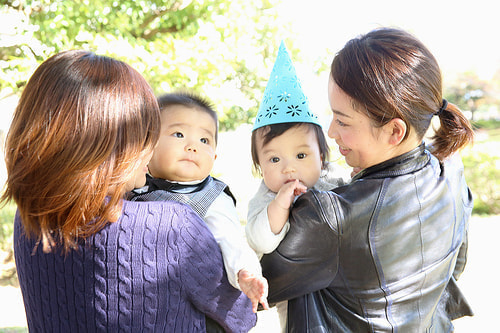葛西臨海公園 バースデーフォト 冬