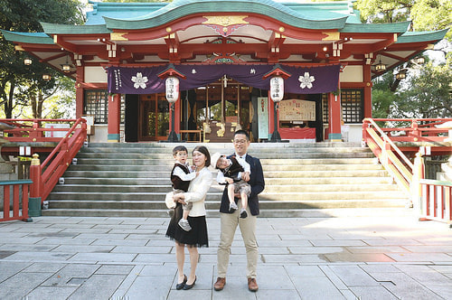 七五三写真 撮影場所 多摩川浅間神社30