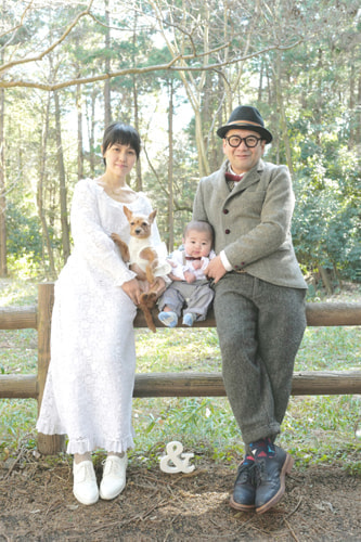 ブライダル(エンゲージメントフォト)写真 撮影場所 大和市(森) 温かい写真