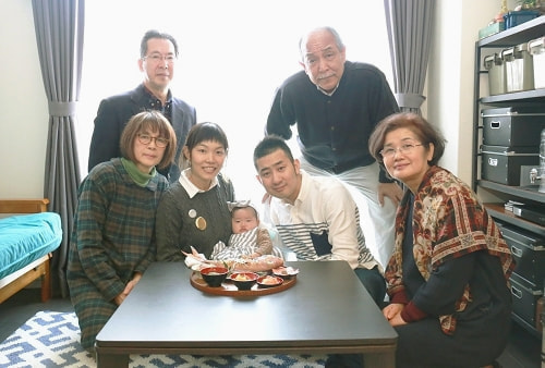 お食い初め(百日祝い)写真１３