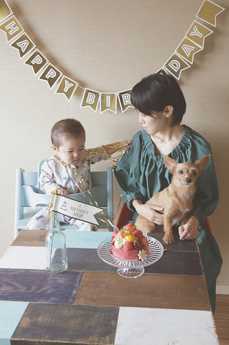 １歳バースデーフォト１３