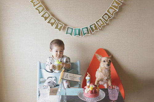 １歳バースデーフォト