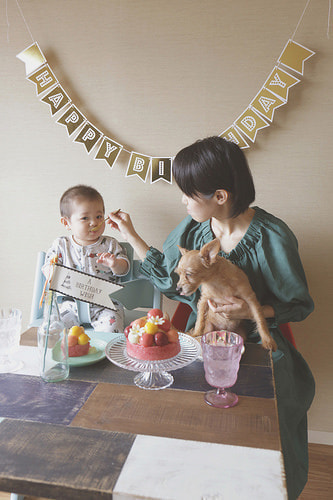 １歳バースデーフォト７