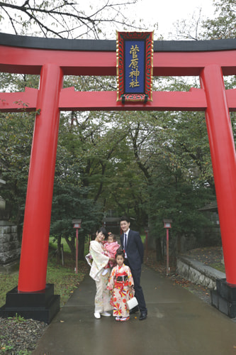 七五三写真 撮影場所 町田市 菅原神社89
