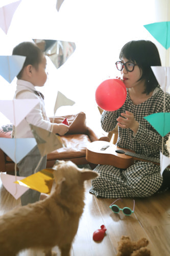 子供、春、おしゃれ写真、デコレーション２４