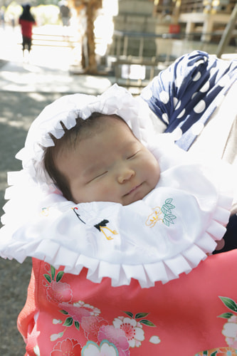 お宮参り写真 撮影場所 大宮八幡宮９
