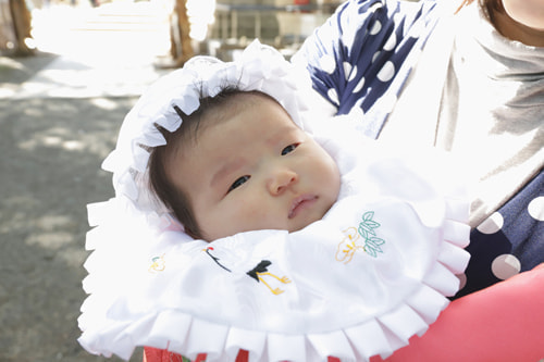 お宮参り写真 撮影場所 大宮八幡宮１０