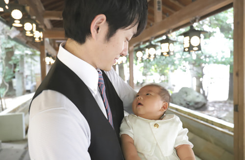 お宮参り写真 撮影場所 川越氷川神社２３