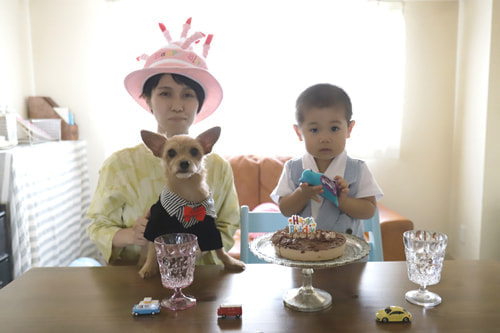 ２歳バースデーフォト４
