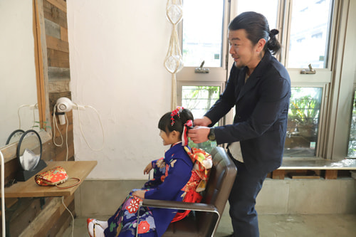 七五三写真 撮影場所 美容室