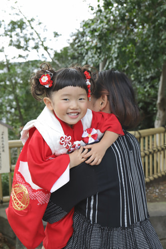 七五三写真 撮影場所 師岡熊野神社２７
