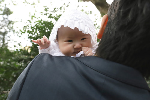 お宮参り写真 撮影場所 大宮八幡宮３６
