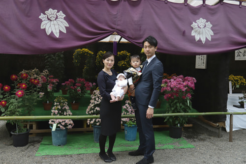 お宮参り写真 撮影場所 大宮八幡宮４３