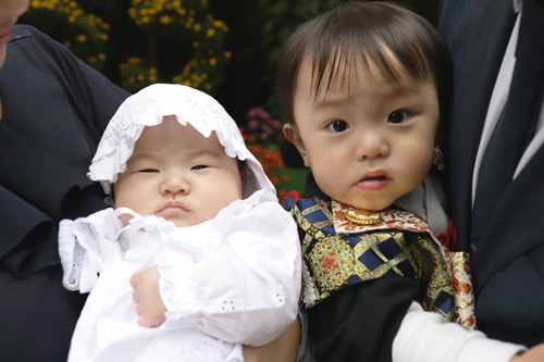 お宮参り写真 撮影場所 大宮八幡宮４５