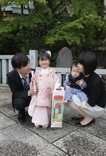 七五三写真 撮影場所 伊勢山皇大神宮９