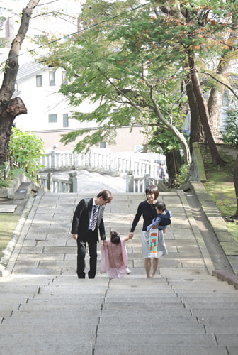 七五三写真 撮影場所 伊勢山皇大神宮１２
