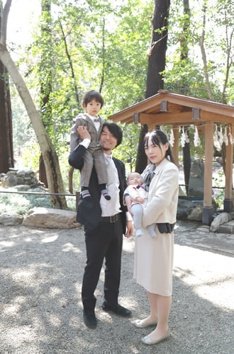 お宮参り写真 撮影場所 大宮氷川神社
