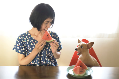 今年の初スイカ