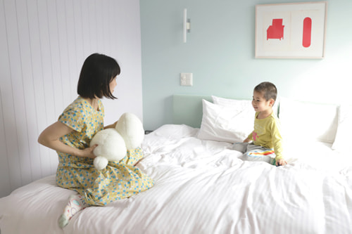 ホテル クラスカ 家族旅行写真