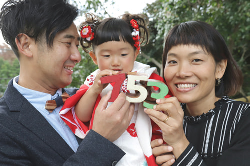 師岡熊野神社 七五三撮影