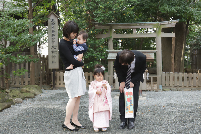 伊勢山皇大神宮の撮影スポット 杵築宮／子之大神、大神神社おおみわじんじゃ（磐座いわくら）