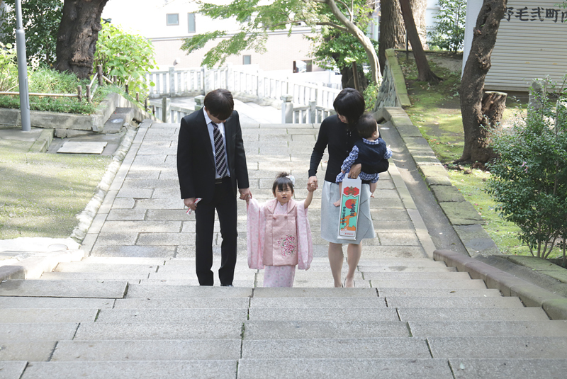 伊勢山皇大神宮の撮影スポット 階段