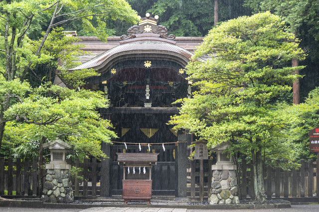 鶴岡八幡宮の撮影スポット 白旗神社