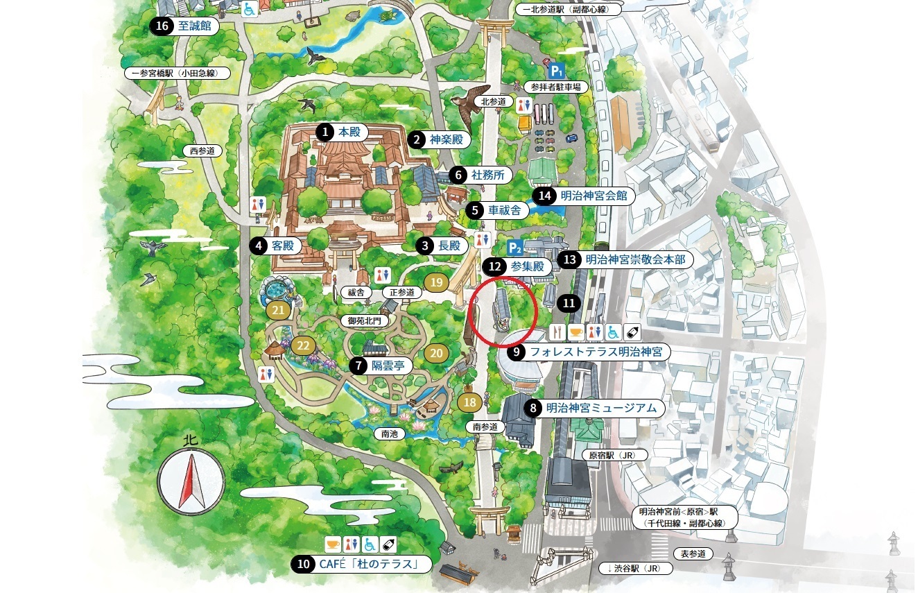 明治神宮 撮影スポット 奉献酒樽