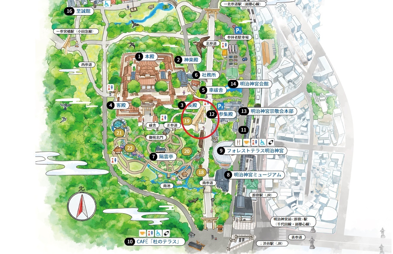 明治神宮 撮影スポット 大鳥居