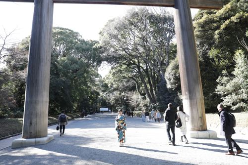 明治神宮 撮影スポット 大鳥居