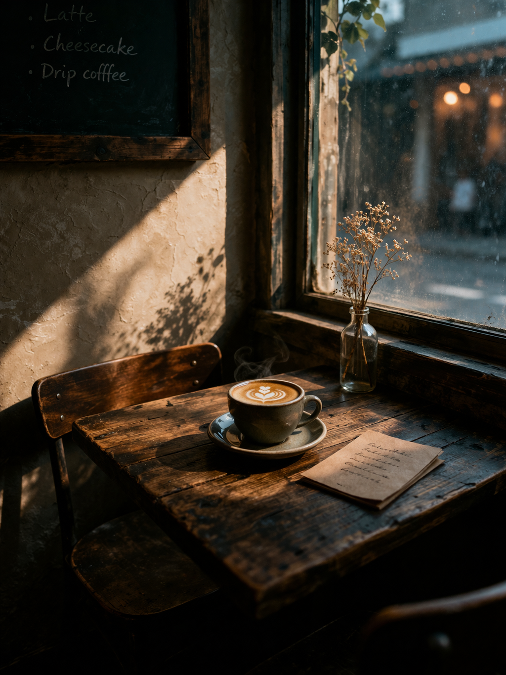 カフェのエモい写真