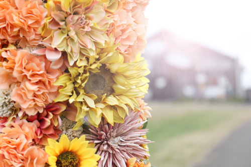 逆光を活かし、背景をぼかす表現で印象的に仕上げた写真